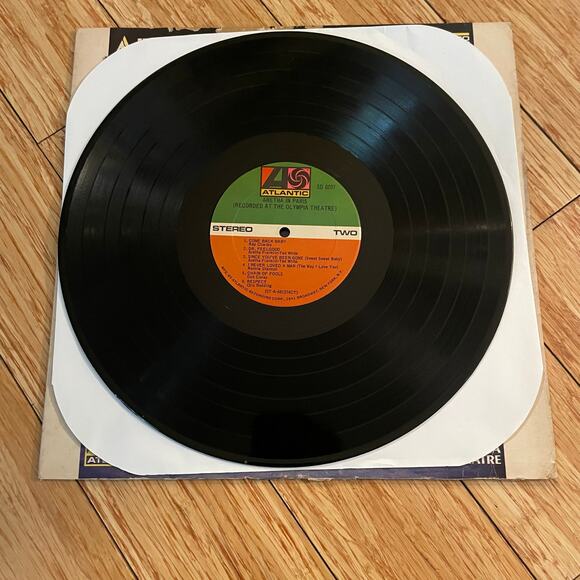 Aretha Franklin - Live In Paris LP vintage vinyl record soul - Picture 4 of 4